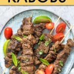 GRILLED LAMB KABOBS