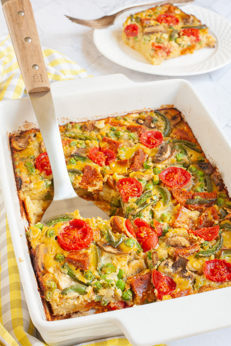 vegan egg casserole