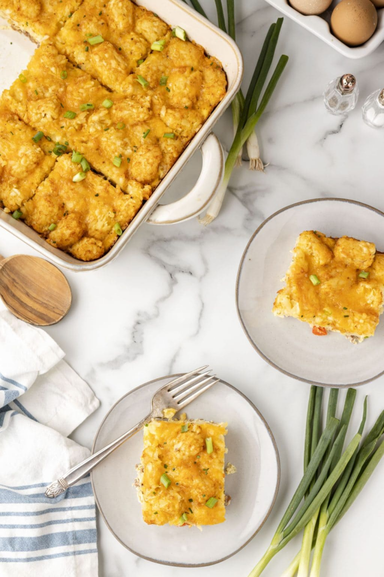 tater tot breakfast casserole