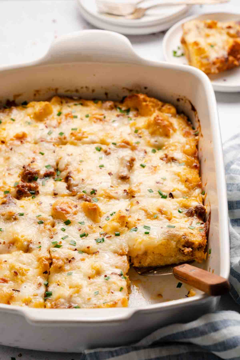 Italian Style Breakfast Casserole